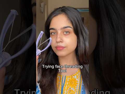 Trying face threading tool! 10/10 not recommended 😅