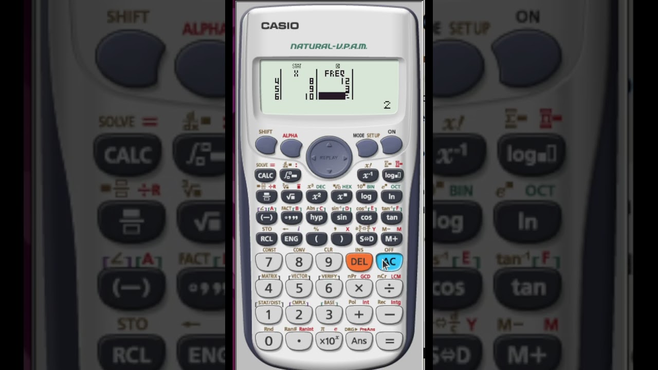 Quick Guide: Find the Median from a Frequency Table Using a Scientific Calculator π