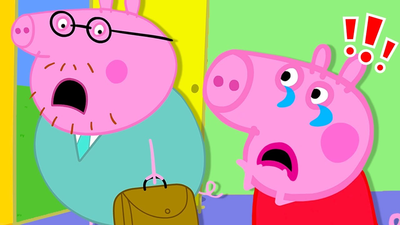Daddy Pig's 'Please Don't Go' Song 🎶