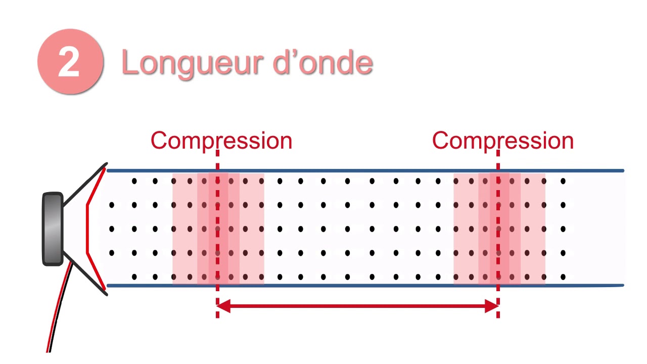 Longueur d'onde et période du son en 3 min 📡