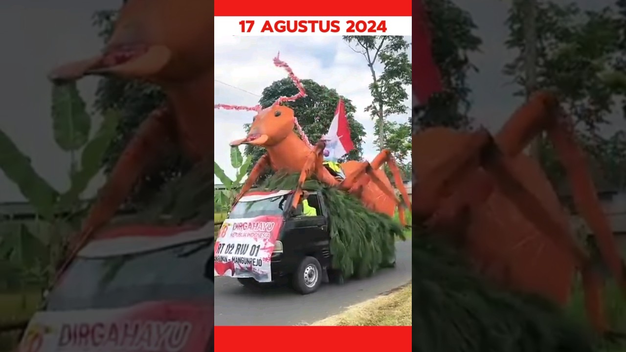 Rayakan Kemerdekaan Indonesia 17 Agustus 2024 🎉 | Karnaval Meriah & Lagu Nasional