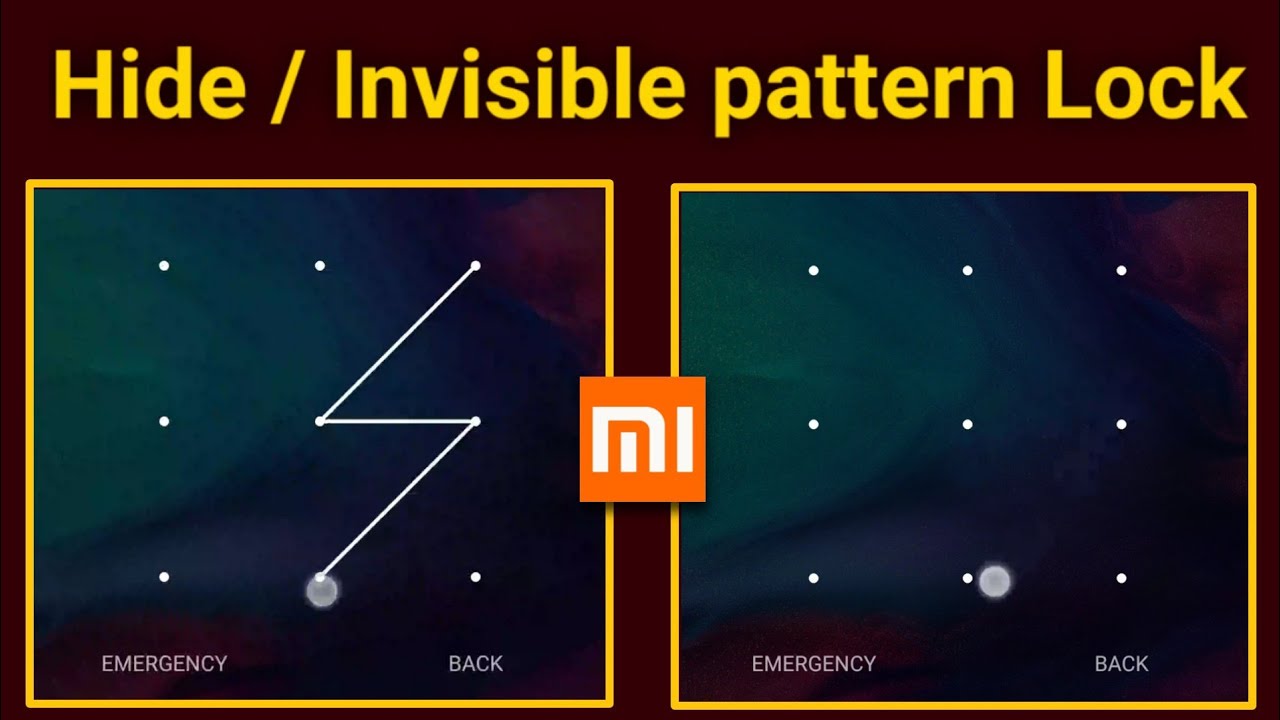 How To Make Your Pattern Password Invisible In Redmi Xiaomi Phone [Hindi]