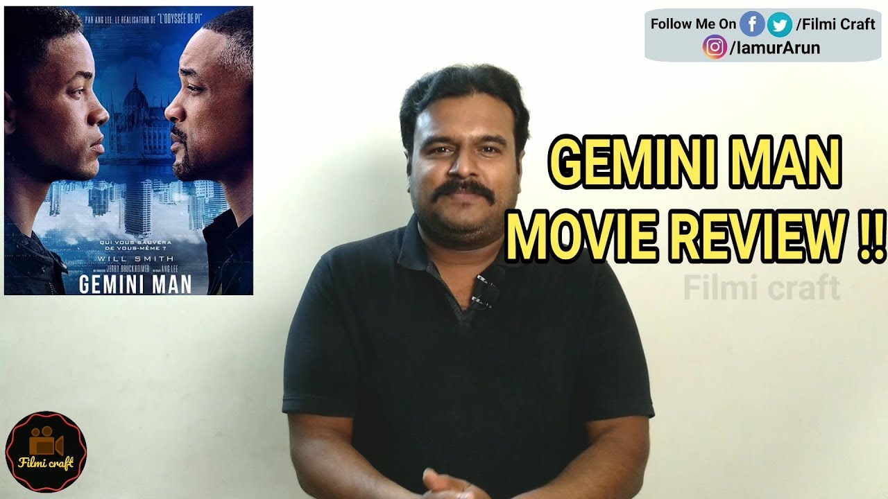 Gemini Man (2019) Movie Review in Tamil by Filmi craft Arun | Will Smith | Ang Lee