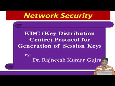 Key Distribution Center (KDC) Protocol for Generation of Session Keys