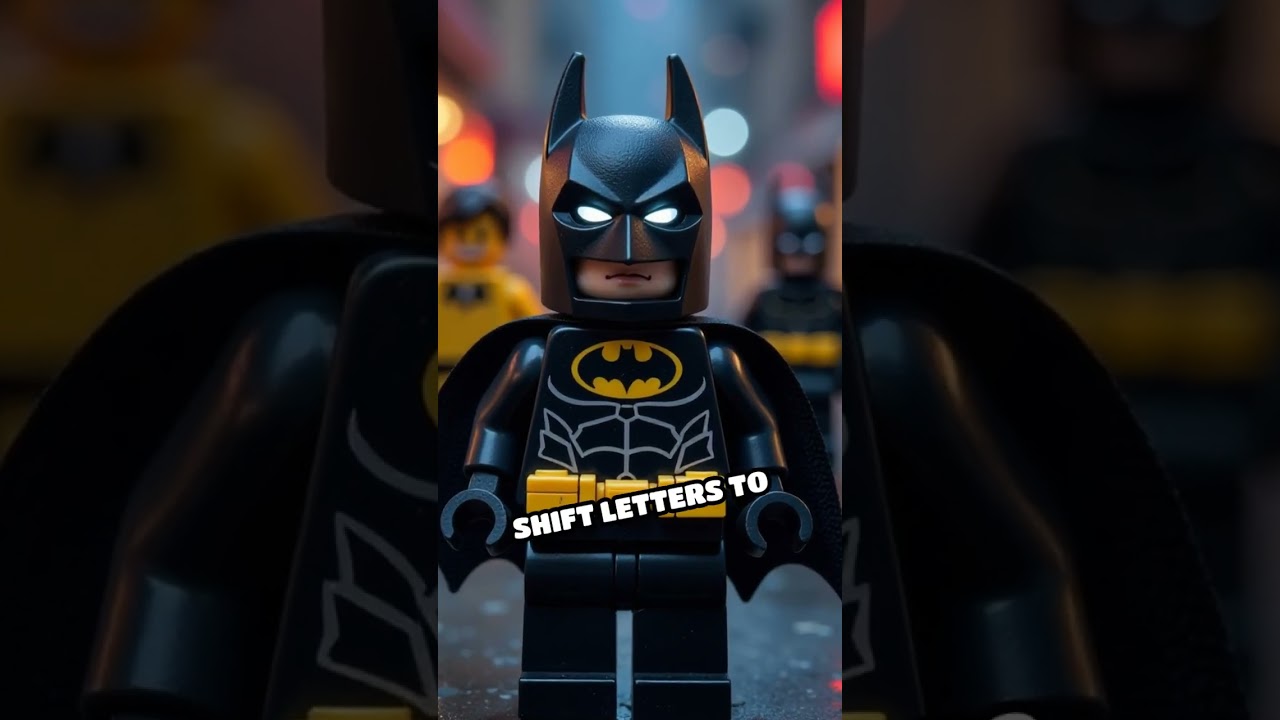 Lego Batman Uncovers Cryptography Secrets 🦇