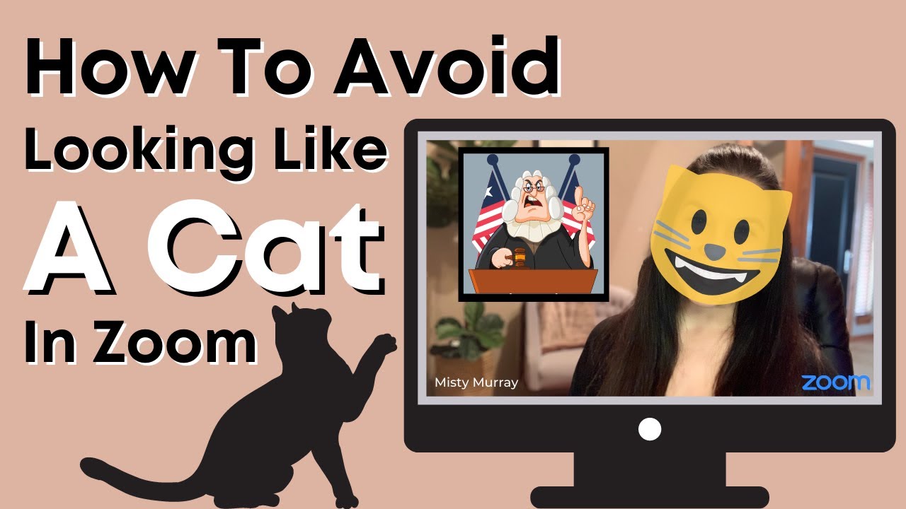 Avoid Cat Filter Fails in Zoom Court 🐱