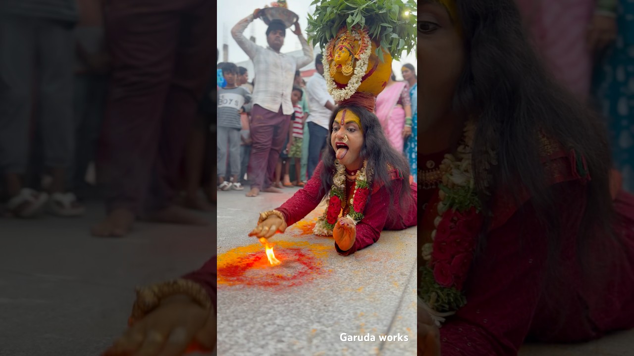 Telangana Bonam Rakesh Sigam at Hyderabad Bonalu 2025 🎉