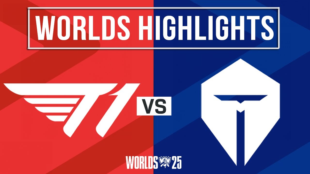 T1 Epic T1 vs Top Esports Highlights | Worlds 2025 Semifinals 🔥