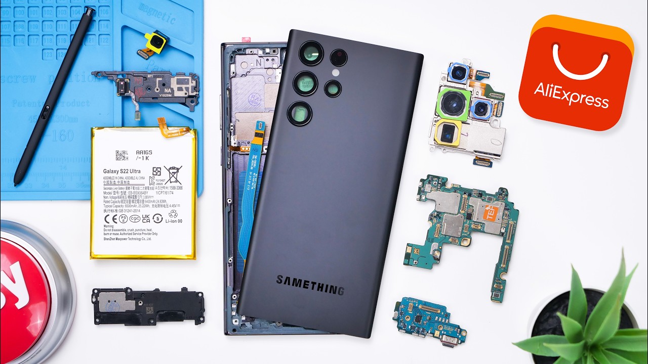 Build a Samsung Phone with AliExpress Parts 📱