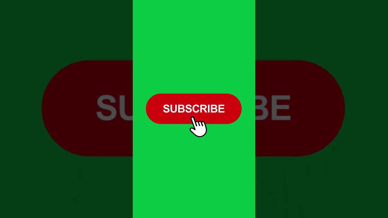 Subscribe Button Loop Animation on Green Screen