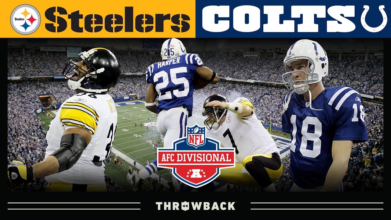 Big Ben's Epic Comeback Shocks Peyton Manning! | Steelers vs. Colts 2005 AFC Playoff Highlights 🏈