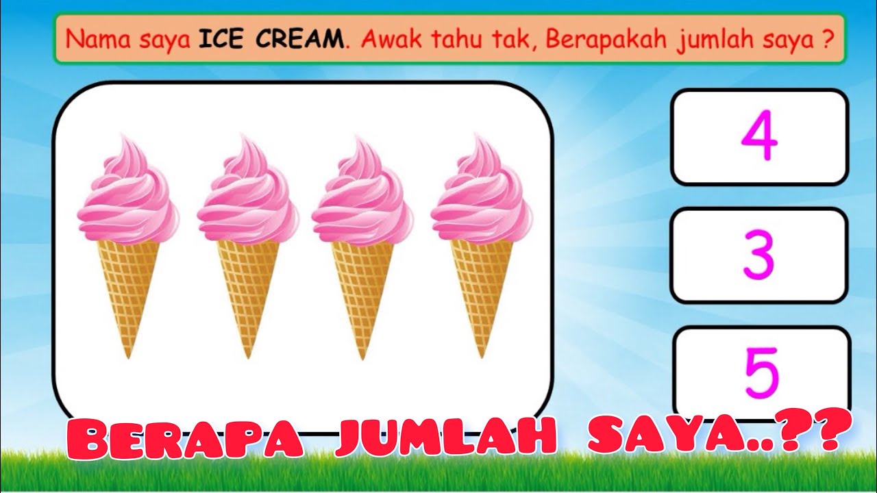 Belajar Nombor 1-10 untuk Prasekolah 🧒