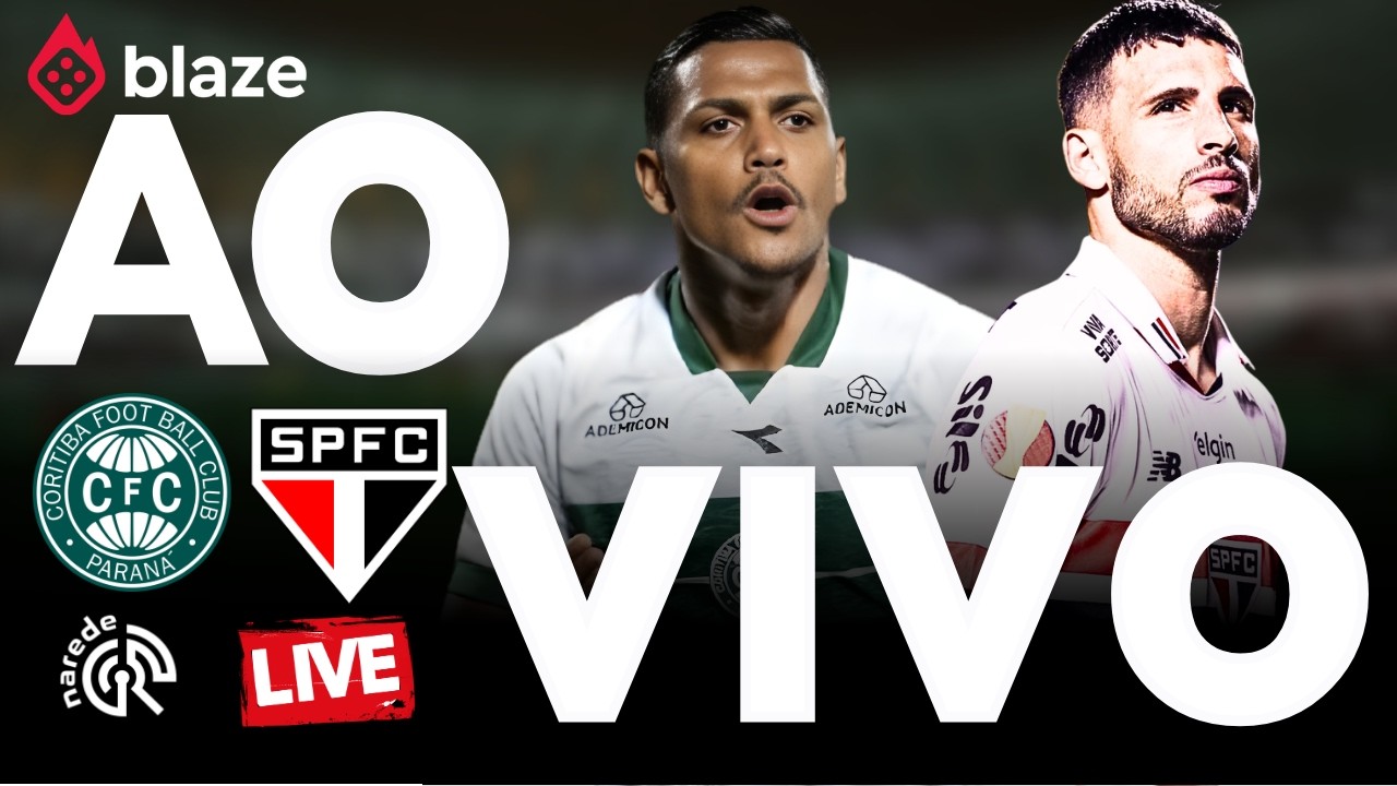 Coritiba x São Paulo Ao Vivo | Brasileirão 2026