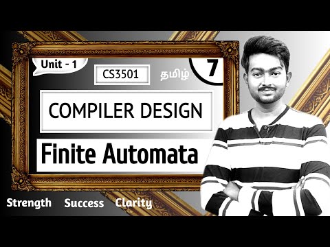 Finite Automata in Tamil | DFA in Tamil | NFA in Tamil | Compiler Design in Tamil | Unit 1 | CS3501