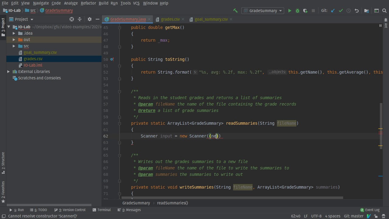Java CSV Reading with Scanner: Detailed Example π