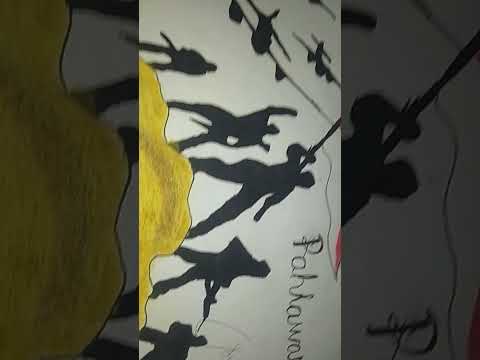 menggambar tema hari pahlawan....@fyppp