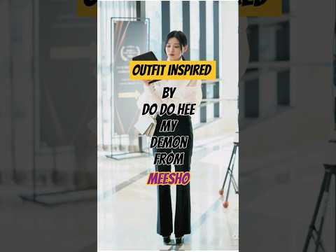 ⊹₊ : ˚ ͙۪۪̥ Do do hee my demon outfit from meesho #kdramaoutfit #meesho #shorts #trending