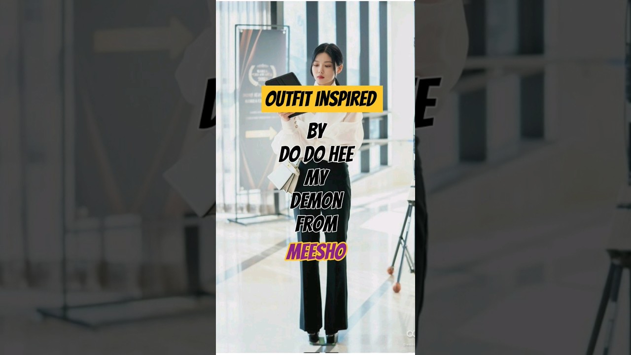 Transform into Do Do Hee with This Stunning Demon Outfit from Meesho! π