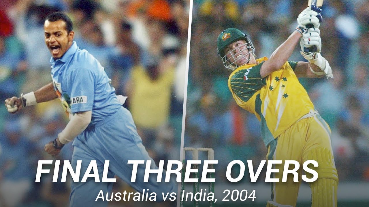 Vault Classic: Last 3 Overs of 2004 ODI at SCG 🏏