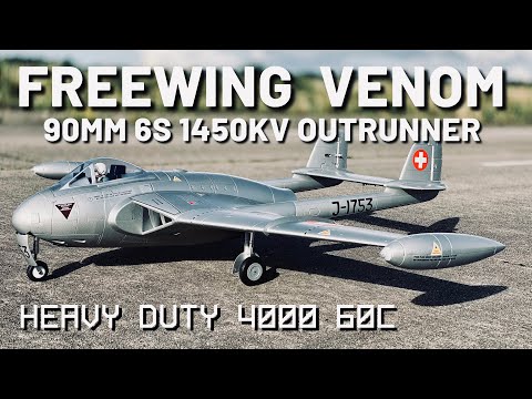 Freewing Venom V2 90mm EDF Jet from turbines-rc.com
