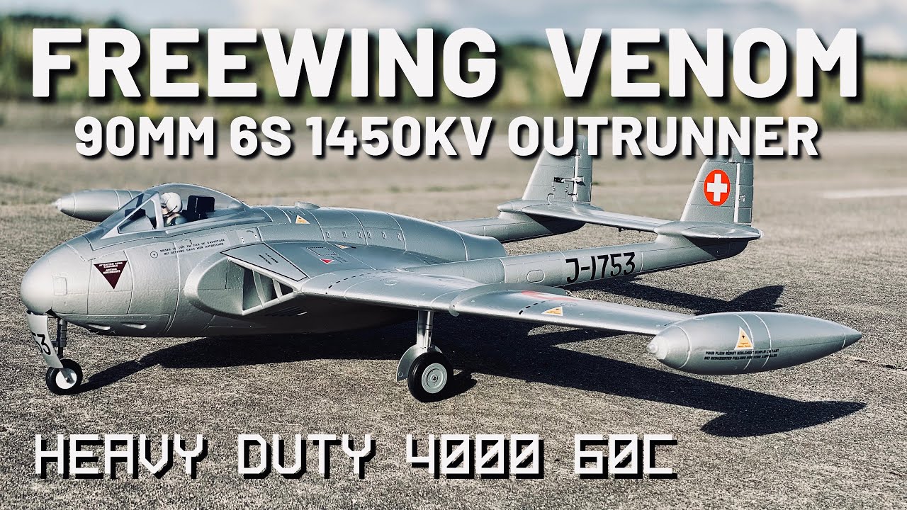 Freewing Venom V2 90mm EDF Jet from Turbines-RC