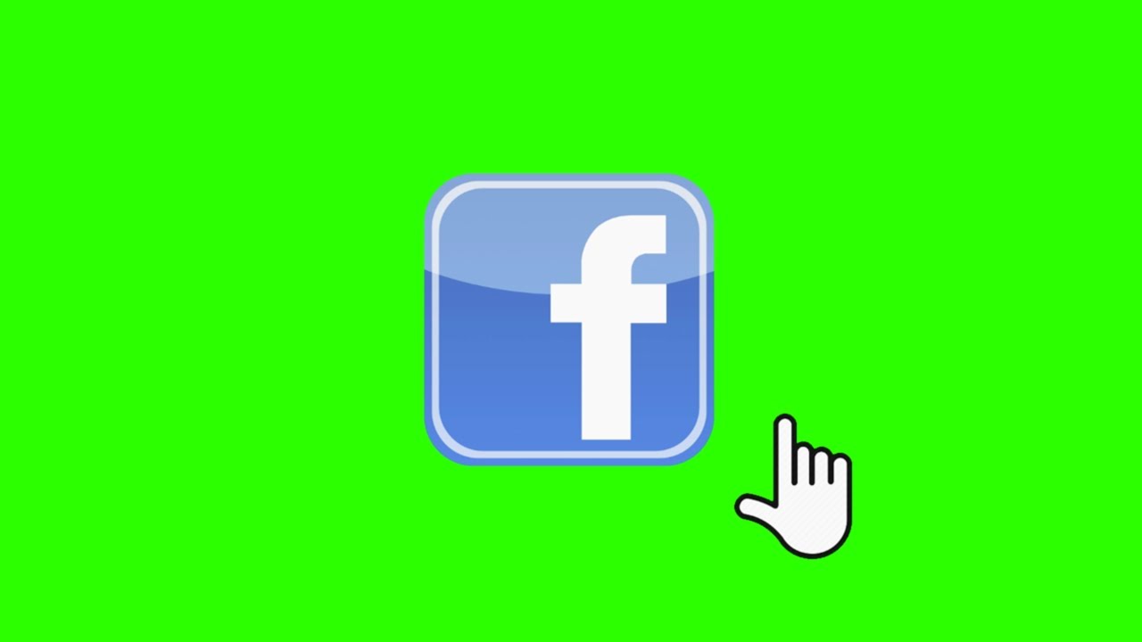 Facebook Buttons & Green Screen Chroma Key Tutorial
