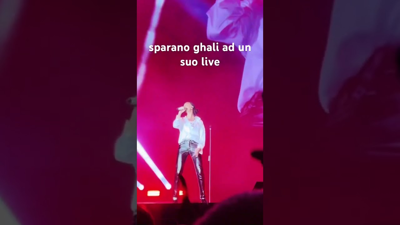 Sparano Ghali Live Performance π€ | Rapitalia Concert Highlights