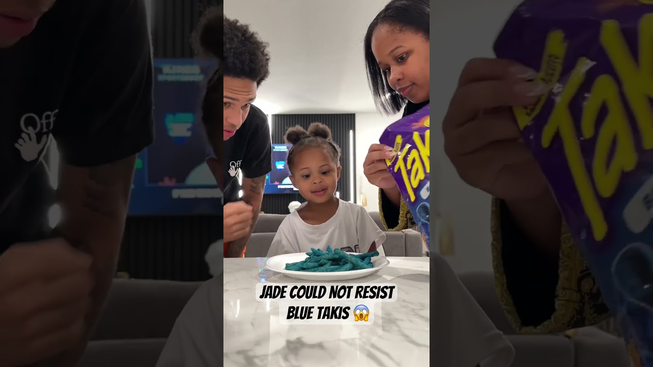 Blue Takis Took Over Our Daughter's Day! 😂 #TakisChallenge