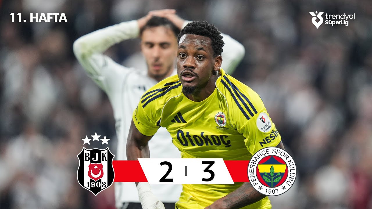 Beşiktaş vs Fenerbahçe 2025/26: Dramatic 3-2 Derbi Zaferi 🏆