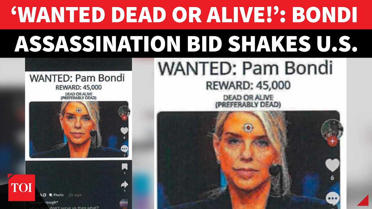 Pam Bondi Threatened in Viral TikTok Bounty Case — Suspect Arrested by FBI 🚨