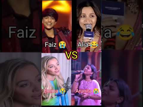 Kesariya - Arijit Singh song Alia bhatt & faiz, Arunita ❤️ Emma Indian idol Kesariya song SMMVAIRAL