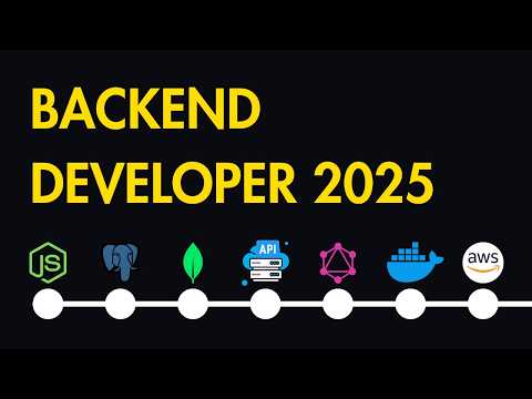 Backend Developer Roadmap 2025: The Complete Guide