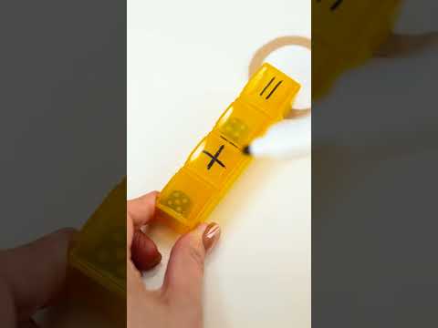 MATH MAGIC! 🎩✨ Unleash the Power of Numbers with this Colorful Box! #kidsfun #mathtricks