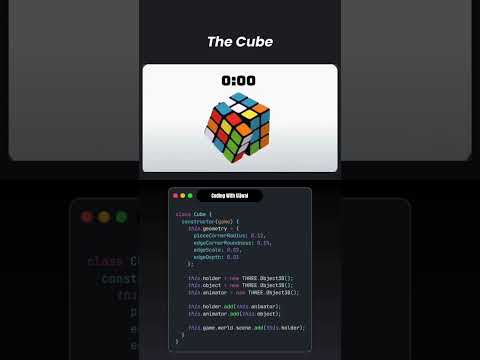 ๐ Create a Stunning 3D Cube with HTML, CSS & JavaScript! | Web Animation Tutorial
