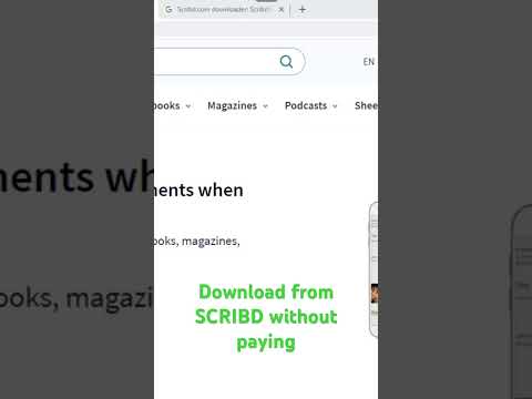 Download Documents from SCRIBD without Paying #shorts