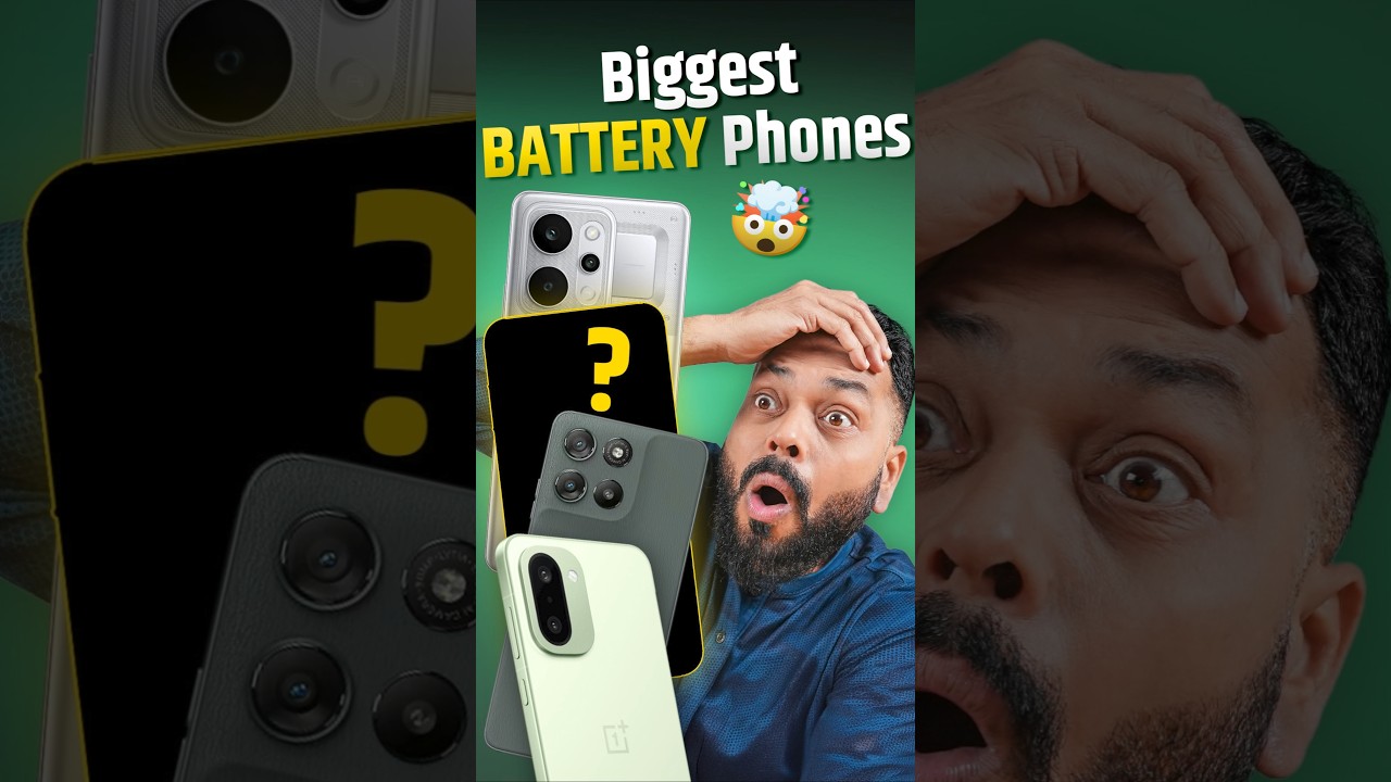2026 चे Best Battery Smartphones ⚡