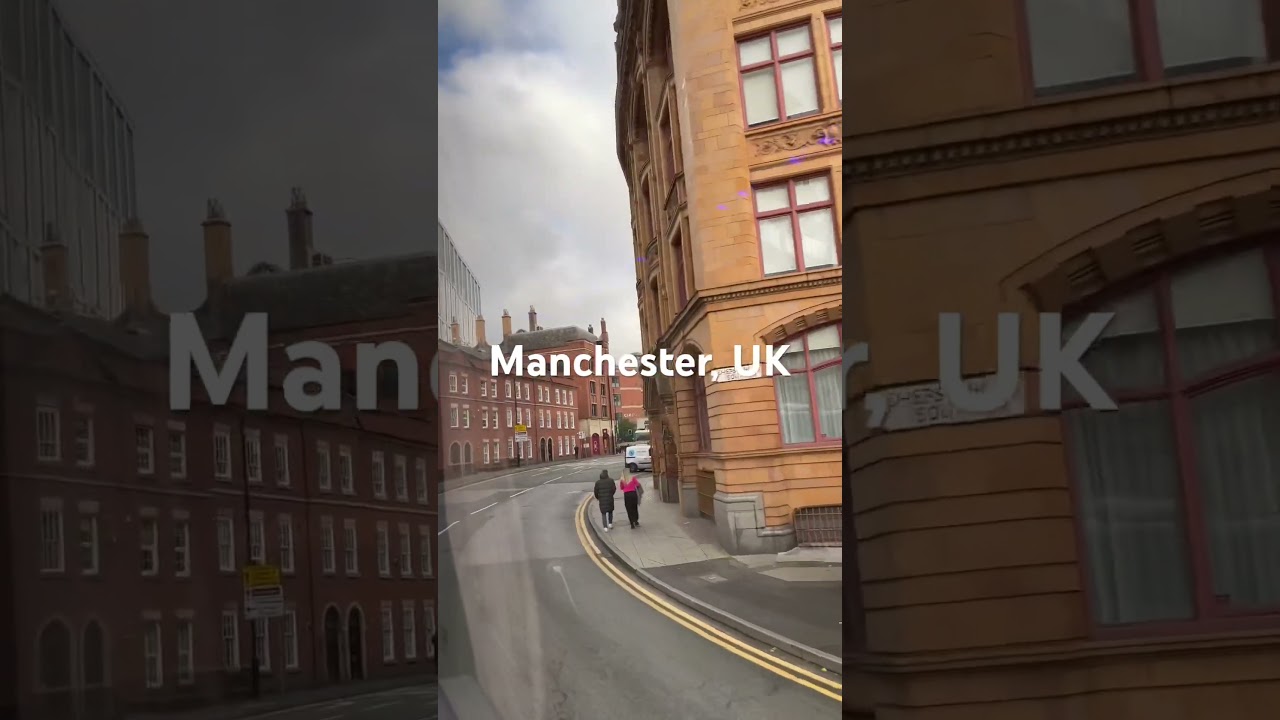 Manchester City Center Tour 🇬🇧