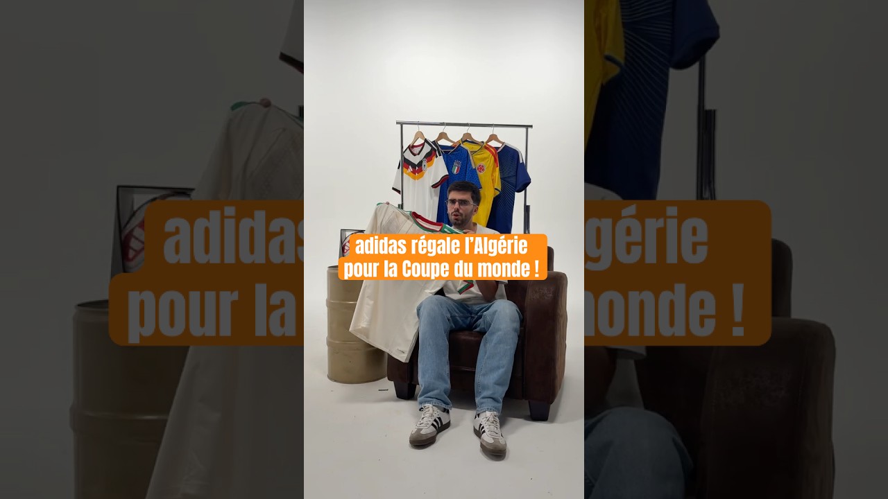 adidas dévoile le maillot de l’Algérie pour la Coupe du Monde 2026