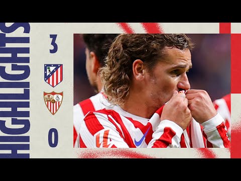 Atlético de Madrid 3-0 Sevilla FC | ⚽ Julián Alvarez, Almada & Griezmann | HIGHLIGHTS, LaLiga - MD11