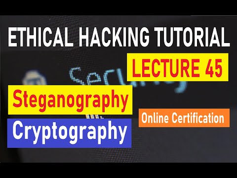 Steganography Tutorial | How to hide file inside the image | Ethical Hacking Course | Lecture 45