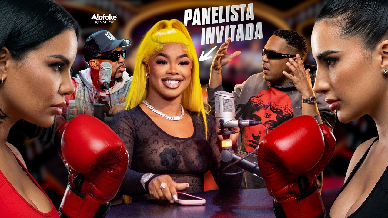 La Mas Doll en Alofoke Radio Show como panelista invitada
