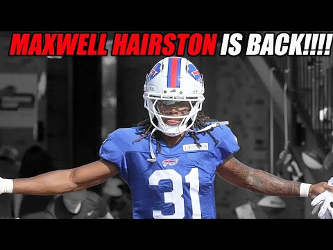 The Buffalo Bills just SHOCKED fans and ACTIVATED Maxwell Hairston! He's actually playing!!!