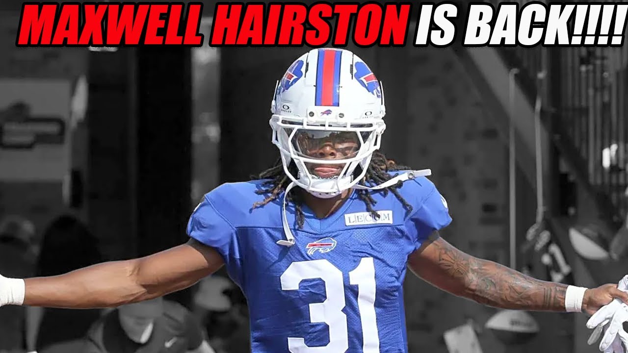 Buffalo Bills Surprise Fans by Activating Maxwell Hairston! 🏈