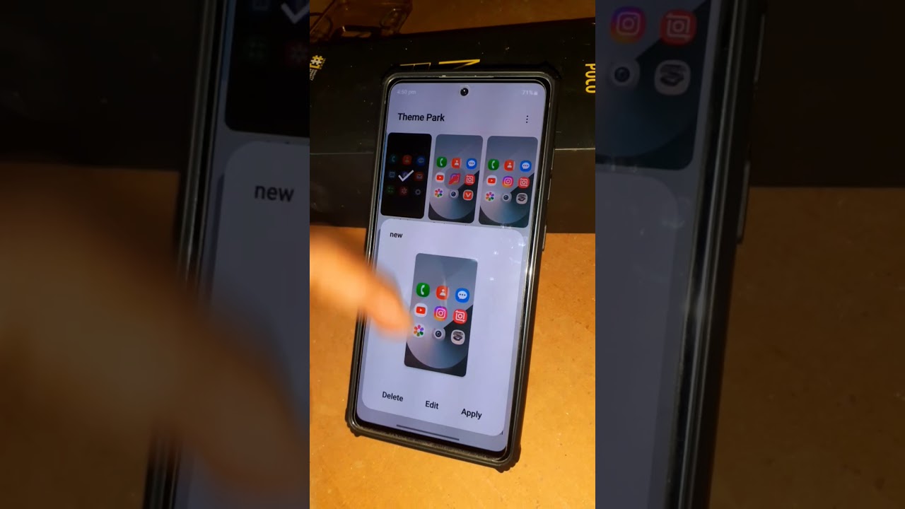 Samsung Theme Park Hidden Feature & Icon Pack 🎨