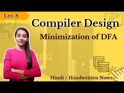 DFA Minimization | Compiler Design Lec-8 📘