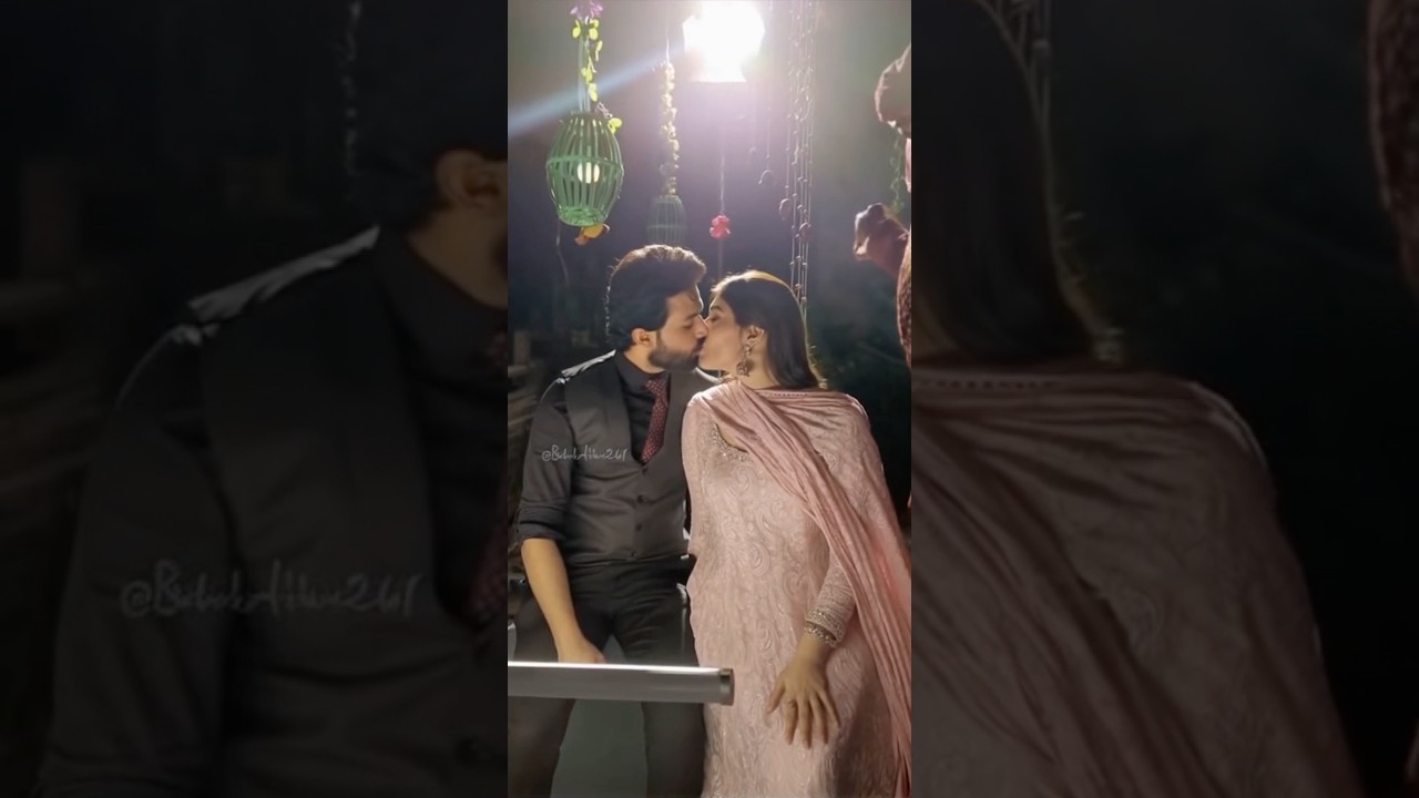 Intense Kissing Moments in Ishq Murshid & Ishq-e-Junoon 💖 | BTS Highlights
