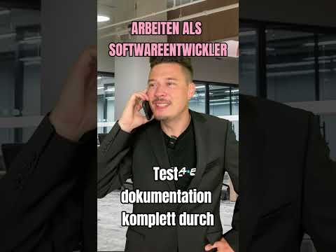 Arbeiten als Softwareentwickler - Erwartung VS. Realität