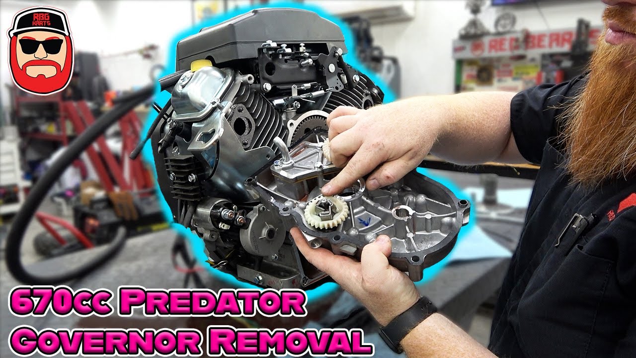 670cc Predator V Twin Governor Removal & Maintenance