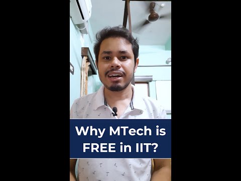 Why MTech is FREE in IIT? #shorts