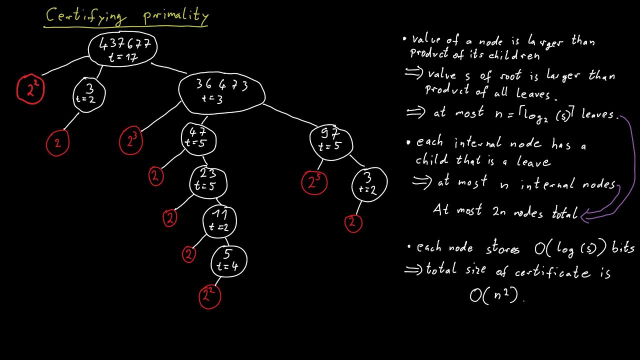 Primality Certification Techniques 🔍